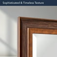thumbnail image 3 of Head West Oil-Rubbed Rectangle Vanity Mirror Polystyrene Frame and 4 D-Ring Hangers - 26" x 32", 3 of 9