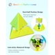 thumbnail image 4 of Roxenda Speed ​​Cube Set Magic Cube Set De 2X2X2 3X3X3 Pyramid Cube Smooth Puzzle Cube (Sin Pegatinas), 4 of 5