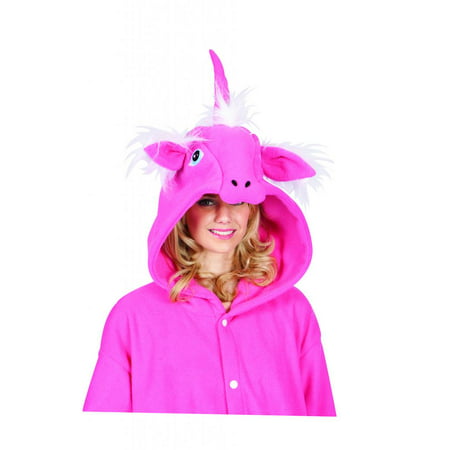 Diva Pink Unicorn Women Funsie Costume