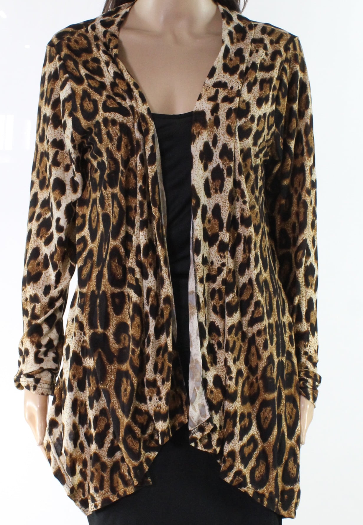 womens cheetah cardigan