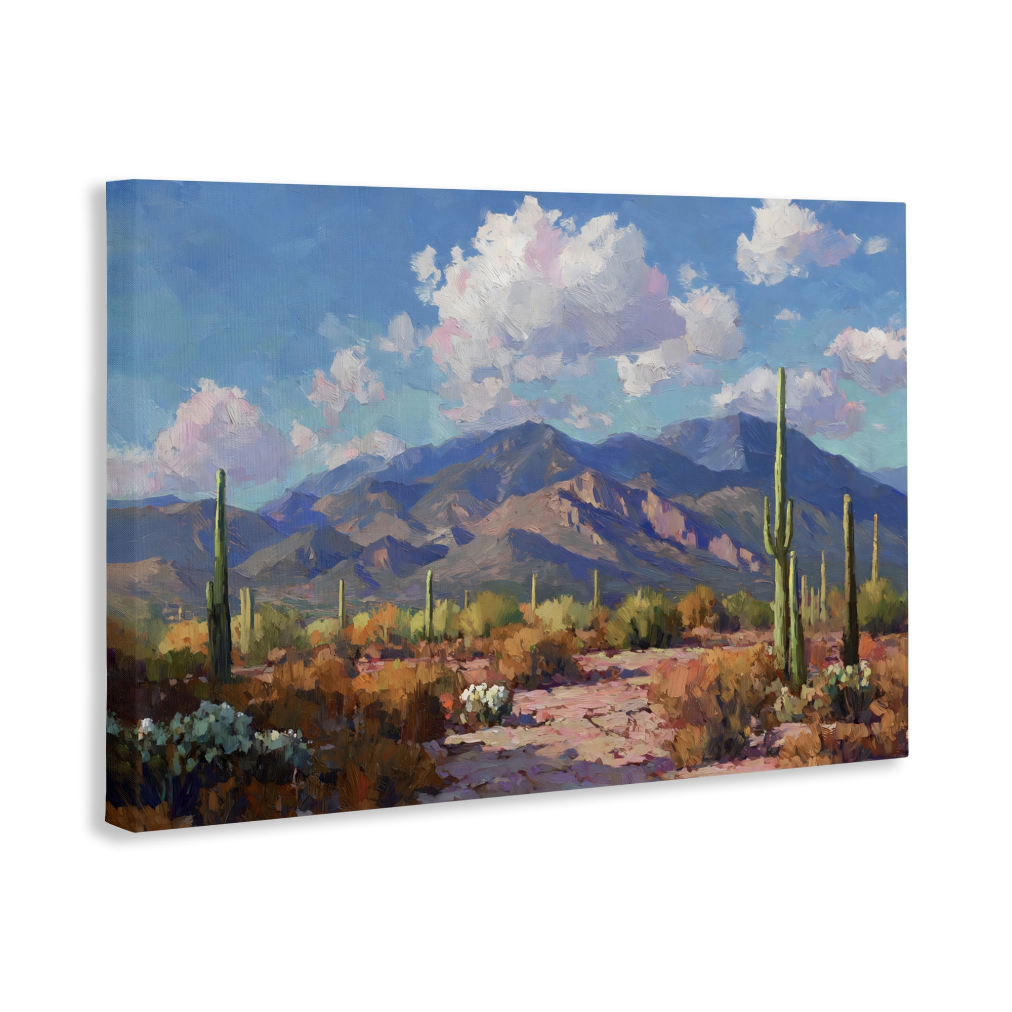 Stupell Industries Desert Mountains at Sunset Glow Canvas Wall Art, design by Gina Kelly