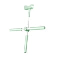 thumbnail image 1 of Corrección de postura de Stick gimnasta Fitness cómodos de baile de cabeza de cabeza ajustable balance en casa gimnasio abierta hacia atrás 81 cm Verde, 1 of 8