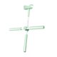 thumbnail image 1 of stick flexibilidad potenciador de baile entrenamiento de ejercicio ejercicio de ejercicio de espalda de espiral de la herramienta de estiramiento Verde, 1 of 8