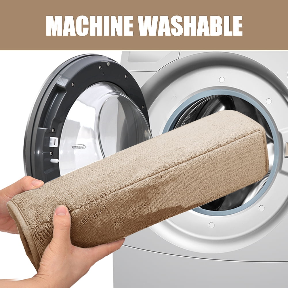 3 Piece Memory Foam Bath Mat Set with U-Shaped Toilet Mat Bathroom Rugs Soft Comfortable Water Absorption Bath Carpet Non-Slip Thick Machine Washable for Kitchen/Living Room(Beige)