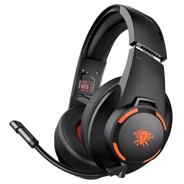 Audífonos Inalámbricos Gamer BINDEN G5 Baja Latencia naranja Binden AUD-G5-GRY