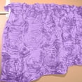 thumbnail image 2 of Rosette Floral Pop Up Flower Window Valance 54 Inch Wide Lavender, 2 of 2