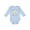 AE-Light Blue, variant on My Great Aunt Loves Me Elephant Boys or Girls Long Sleeve Baby Bodysuit
