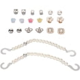 thumbnail image 1 of HUGFEGWE Stylish Shiny Shoe Buckle All Matching Decorative Shoe Clips for Party Holidays CJB91-78617, 1 of 9