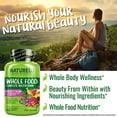 thumbnail image 4 of NATURELO Whole Food Multivitamin with Extra Hair, Skin and Nails Support - Beauty Blend with Hyaluronic Acid & Grape Seed - High Potency Biotin, Vitamin C, and Glutathione - 60 Vegan Capsules, 4 of 7