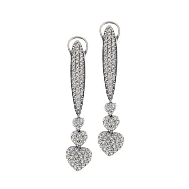 Details about   REPRO HANDMADE 1.02ct ROSE CUT DIAMOND STERLING SILVER 925 DANGLE PARTY EARRINGS 