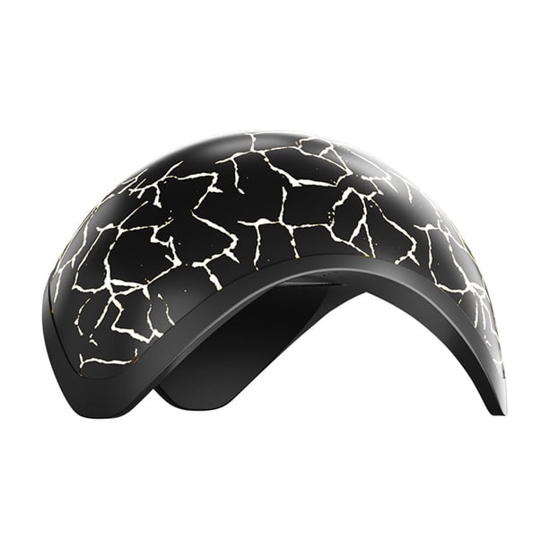 PAVEOS Dome - Altavoz Bluetooth estéreo de baja latencia con luz RGB de color para escritorio, con modos de conexión por cable e inalámbricos, apto para personas mayores, color negro