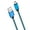 Blue, variant on ROFAY 15FT Micro USB Cable, Nylon Braided Charging Cord, Compatible with TV Stick, PS4, Android, Black