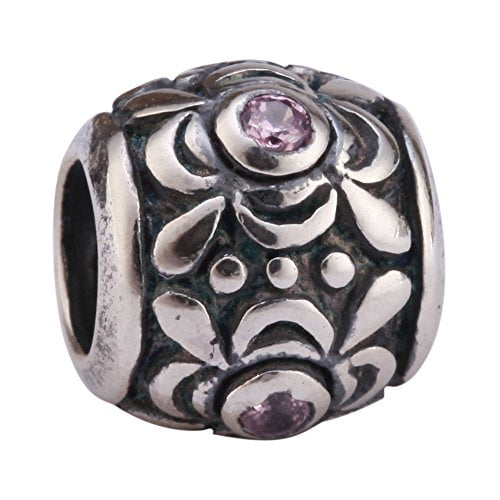 Posterity petal Re-shoot Flower Design Sterling Silver October Birthstone Charm Bead Pink Swarovski Crystal Fits Pandora Biagi Troll Chamilla Charm Bracelet EC462 - Walmart.com Posterity petal Re-shoot Flower Design Sterling Silver October Birthstone Charm Bead Pink Swarovski Crystal Fits Pandora Biagi Troll Chamilla Charm Bracelet EC462 - Walmart.com