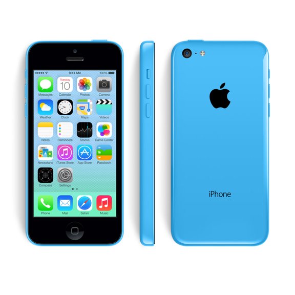 Pre-Owned Apple iPhone 5c 16GB Factory GSM Unlocked Cell Phone - Blue (Certified )