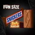 thumbnail image 3 of SNICKERS Milk Chocolate, Fun Size Candy Bars - Individually Wrapped (2 Pounds), 3 of 5