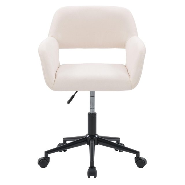 CorLiving Marlowe Upholstered Task Chair, Off White
