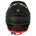 thumbnail image 7 of Razor Full Face Multi-Sport Helmet, Black/Red, Child, 7 of 7