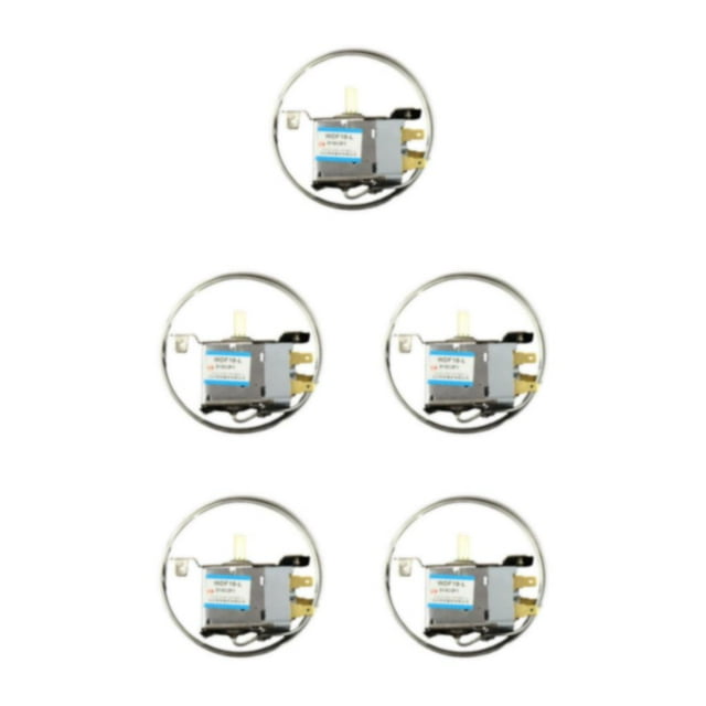 Guardoinrt Performance Fiable Réfrigérateur Congélateur Thermostat pour Refroidissement Constant Facile à Installer Métal comme Montré 5ensemble