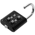 thumbnail image 1 of IFANLANDOR Small Padlock Combination Lock Padlock for Home Security 1Pack, 1 of 8