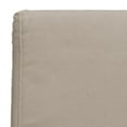 thumbnail image 6 of SAFAVIEH Adrianna Transitional Cotton Solid Dining Parsons Chair, Ecru (Set of 2), 6 of 7