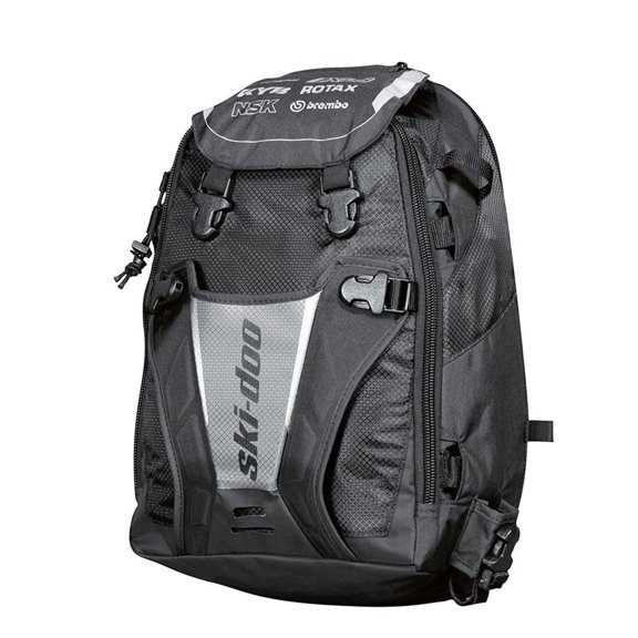 Ski-Doo New OEM 28L Tunnel Backpack With LinQ Soft Strap, 860200664, 860200939