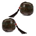thumbnail image 1 of 2Pcs Ceramic Candle Cans Porcelain Sealed Cans Candies Snacks Packaging Boxes, 1 of 8