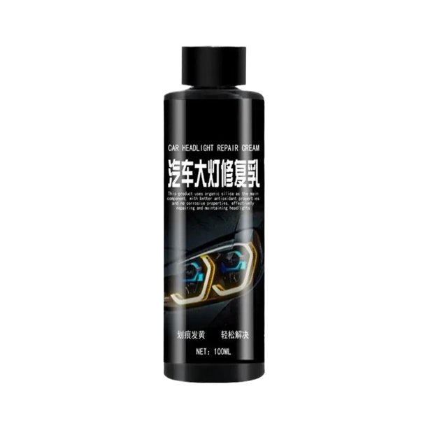 Desde China Limpiador de faros 100ml Renovar faros amarillentos Limpiador Pulidor Reparador de arañazos Restaurador de lentes de limpieza de automóviles Para