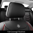 thumbnail image 6 of car seat cover for honda accord EX 4dr Sedan 2015 ,Waterproof faux leather ,Protecting car interiors ,Perfect fit for car seats ,5-seat full set Non-destructive installation, 6 of 7