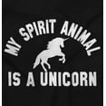 thumbnail image 2 of My Spirit Animal is a Unicorn Women Plus Size Crewneck Sweatshirt Brisco Brands 2X, 2 of 5