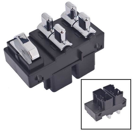 LABLT Car Driver Side Door Master Power Window Control Switch for 1998-2002 Lincoln Town