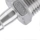 thumbnail image 4 of Raccord cannelé pour tuyau de carburant BSP, raccord en acier inoxydable (1/2" x 10 mm), 4 of 4