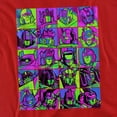 thumbnail image 2 of Transformers Transformer Squares Women's T Shirt, Red, X-Large, 2 of 6