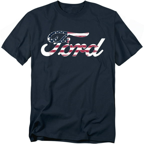 Ford T-Shirt Flag Logo Unisex Graphic Tee For Men & Women