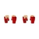 thumbnail image 4 of Guardurnaity 1 par de guantes de punto de Navidad para adultos, senderismo, ciclismo, equitación, esquí, deportes, dibujos animados, mitones Rojo 2piezas, 4 of 6