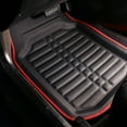 thumbnail image 3 of FH Group PU Leather Floor Mats for Auto Car SUV Van Deep Tray Waterproof - Red, 3 of 7