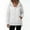 White, variant on Cmfcve Women's Lightweight Rain Jackets Hooded Outdoor Hiking Waterproof Jacket Long Sleeve Zip Up Windbreaker