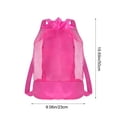 thumbnail image 2 of GASTROPOD Swim Bag Mesh Drawstring Backpack Beach Backpack for Swimming, Gym, and Workout Gear, Swim Bags for Swimmers, 2 of 7