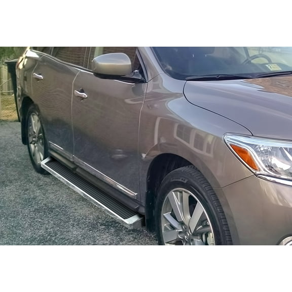 2005-2012 Nissan Pathfinder Polish Finish 6 Inch iRunning Board Door to Door Side Bar Side Step Running Board