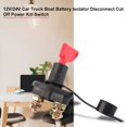 thumbnail image 3 of 2021 New Arrival 12V/24V Universal Automobile Car Truck Boat Battery Isolator Disconnect Cut Off Power Kill Switch Waterproof Switch, 3 of 7