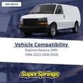 thumbnail image 2 of SumoSprings Trasero SSR-205-54 para Chevy Express 2500|3500, 2 of 7