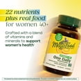 thumbnail image 6 of MegaFood Women's 40+ Multivitamin - Vitamins B12, B6, C & D3, Zinc & Iron - 90 Servings, 6 of 11