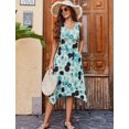thumbnail image 4 of Zeagoo Sleeveless Dress for Women Casual Tank Midi Dress Crew Neck Flowy Dress Aline Tshirt Dress Ethnic Dress Cruise Dress Beach Sundress, 4 of 6