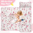 thumbnail image 4 of Pioneer Flower Floral Print Pattern Toddler Nap Mats for Kids Preschool,Sleeping Mat Bag or Kids,Toddler Sleeping Bag,Toddler Nap Mat or Daycare, 4 of 6