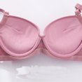 thumbnail image 4 of Women's Lace Bra, Breathable Lightweight Underwear with Patchwork Design for Comfortable Support and Versatile Wear, 4 of 7