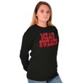 thumbnail image 4 of Meat Sweats Foodie Steak Bacon Eating Plus Size Long Sleeve Graphic Tee Shirt Brisco Brands 2X, 4 of 5