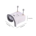 thumbnail image 3 of VONKY Racing Built-in Antenna Goggles Rechargeable Auto Search Receiver Glasses Storage Bag Airplane Accessories, 3 of 9
