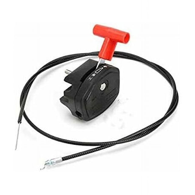 Straighten Cable for Better Use, Universal Lawn Mower Throttle Cable (51.5", Easy Installation Direct Replacement)