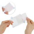 thumbnail image 4 of Unique Bargains 1 Pc ID Badge Holder Portable Stars Keychain Card Holder Blue White, 4 of 5
