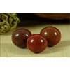 Reikiera Stone Ball Natural Red Jasper Stone Gemstone Sphere Energy Crystal Healing Gift