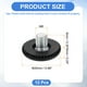 thumbnail image 2 of Niveladores de pies de muebles con rosca M8, 12 piezas, tornillo ajustable de 25x9, negro, 2 of 6